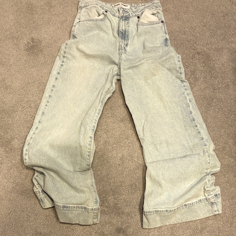 High Rise Light Blue Jeans